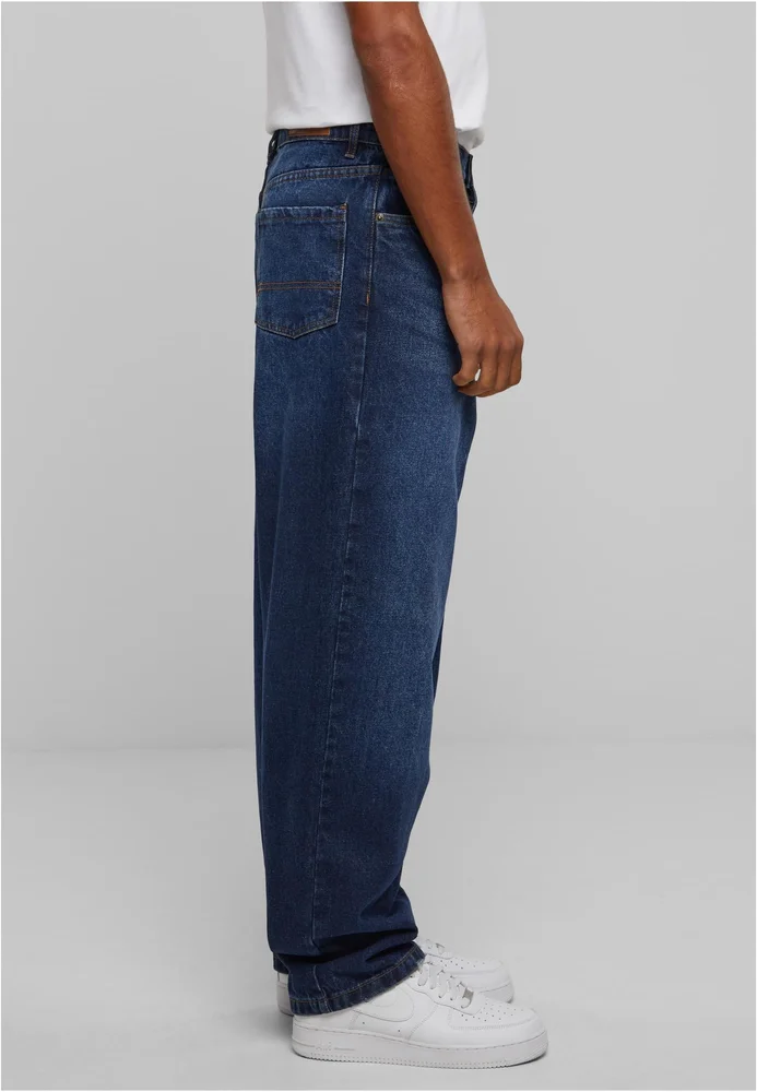 Heavy Ounce Baggy Fit Jeans new dark blue washed 33 – Bild 3