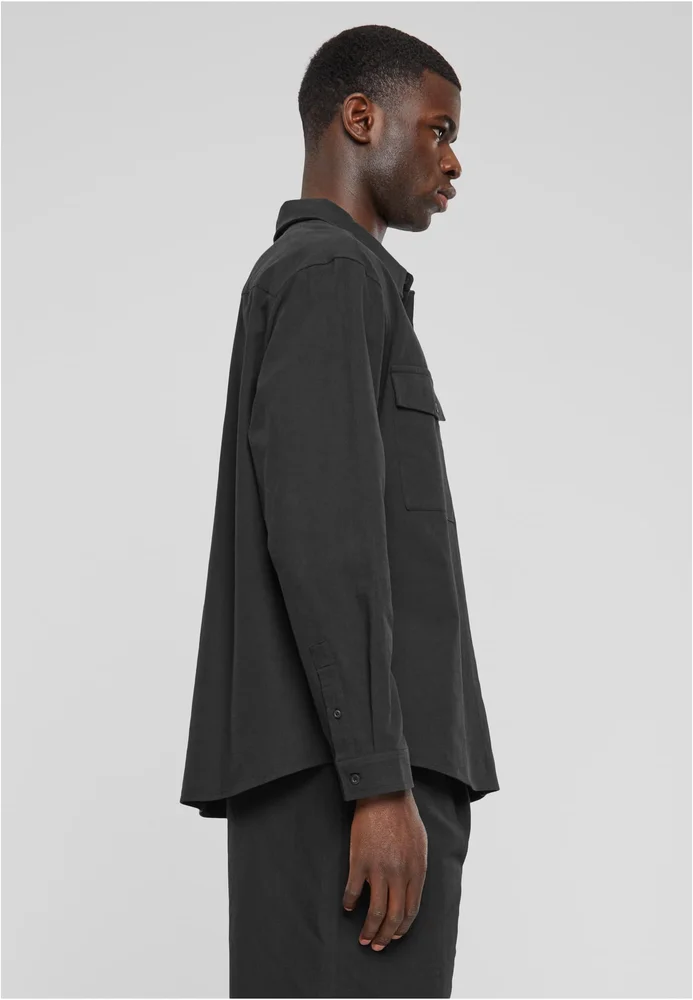 Basic Crepe Shirt – Bild 4