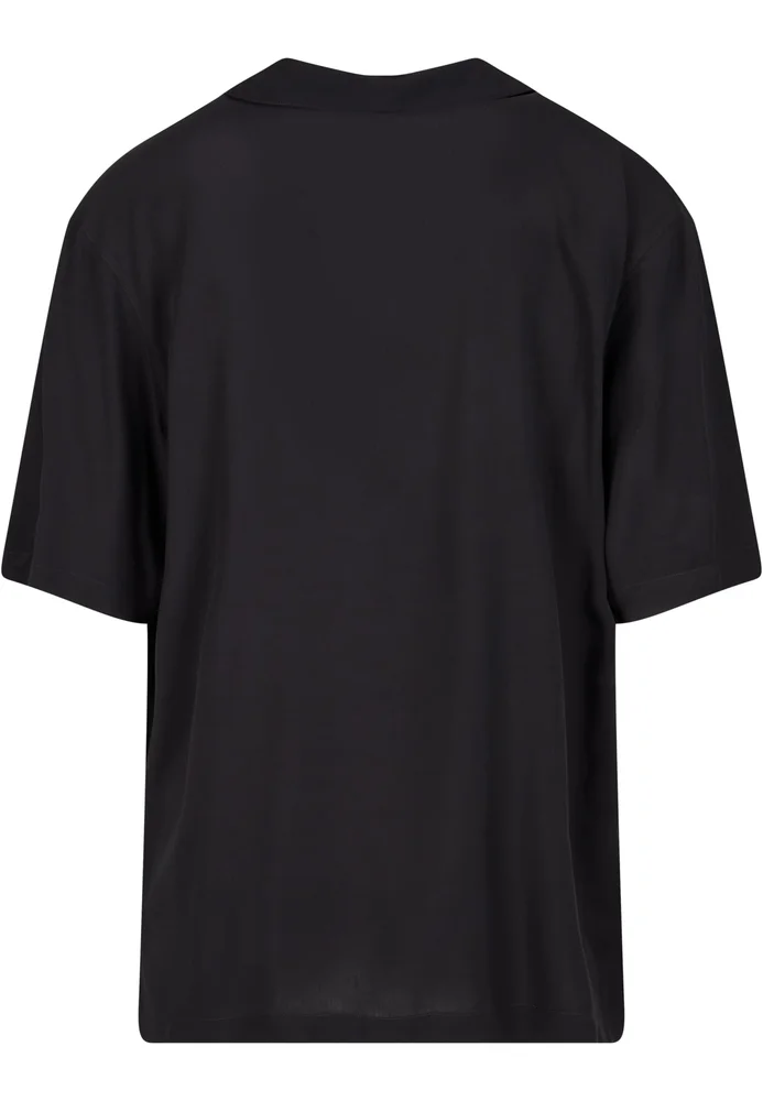 Loose Viscose Shirt black 5XL – Bild 6