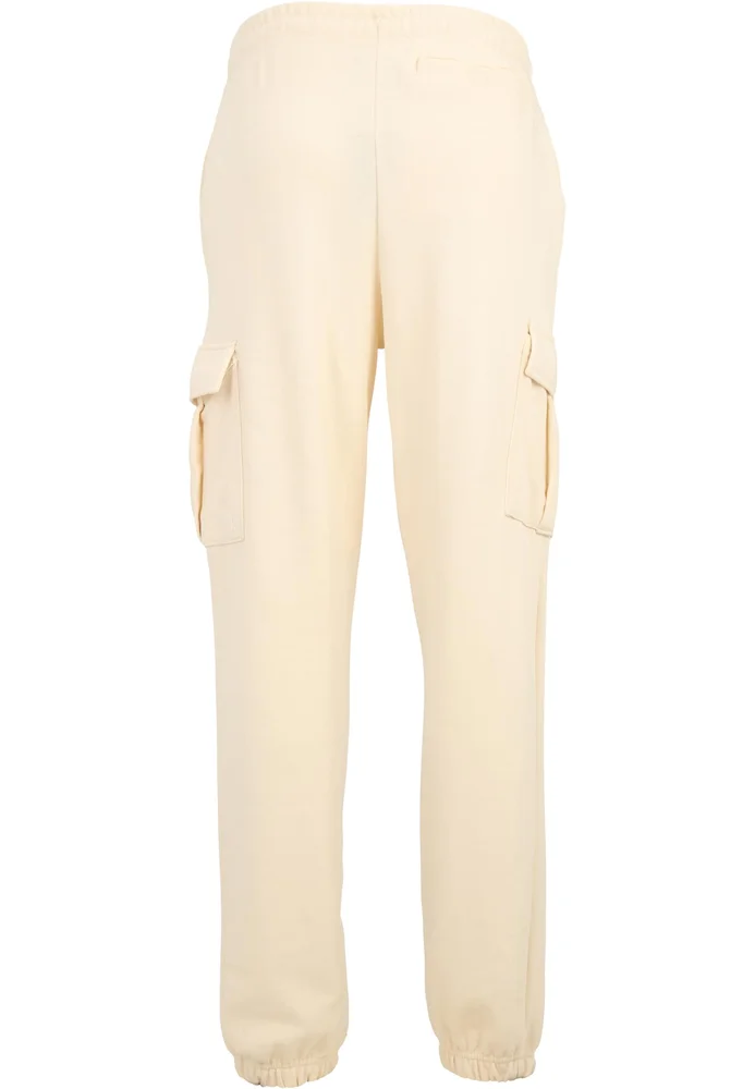 Light Terry Wide Cargo Sweatpants whitesand L – Bild 4