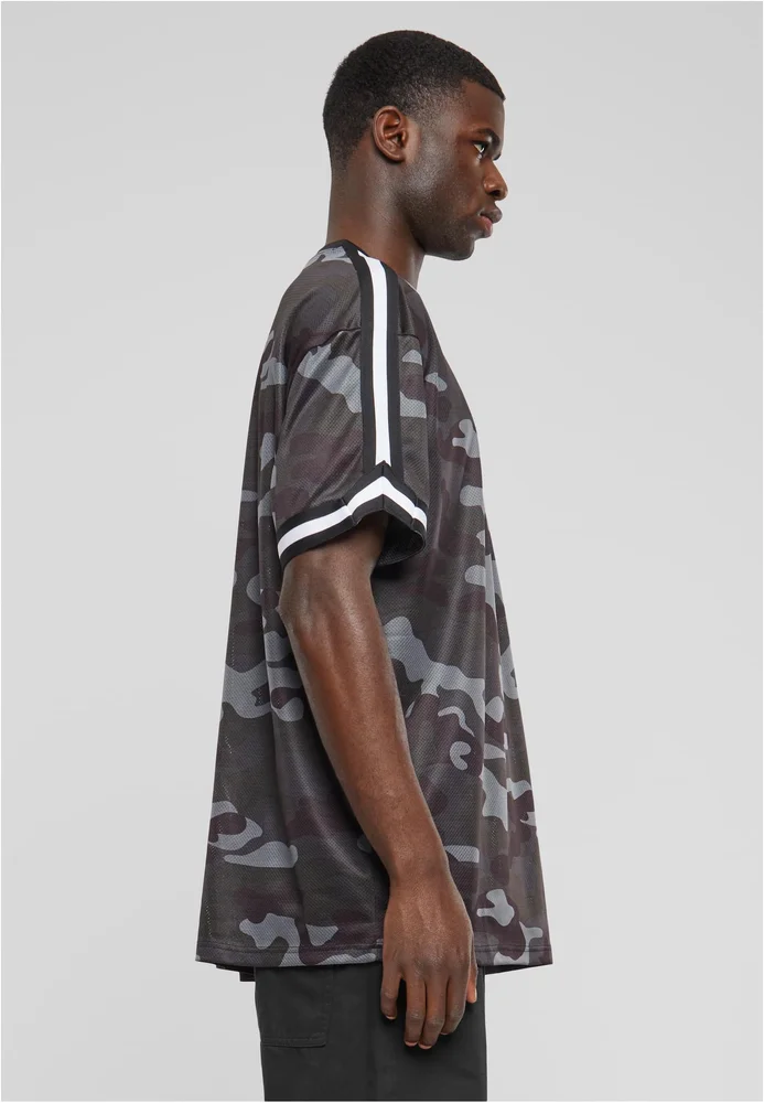 Oversized Mesh AOP Tee – Bild 4