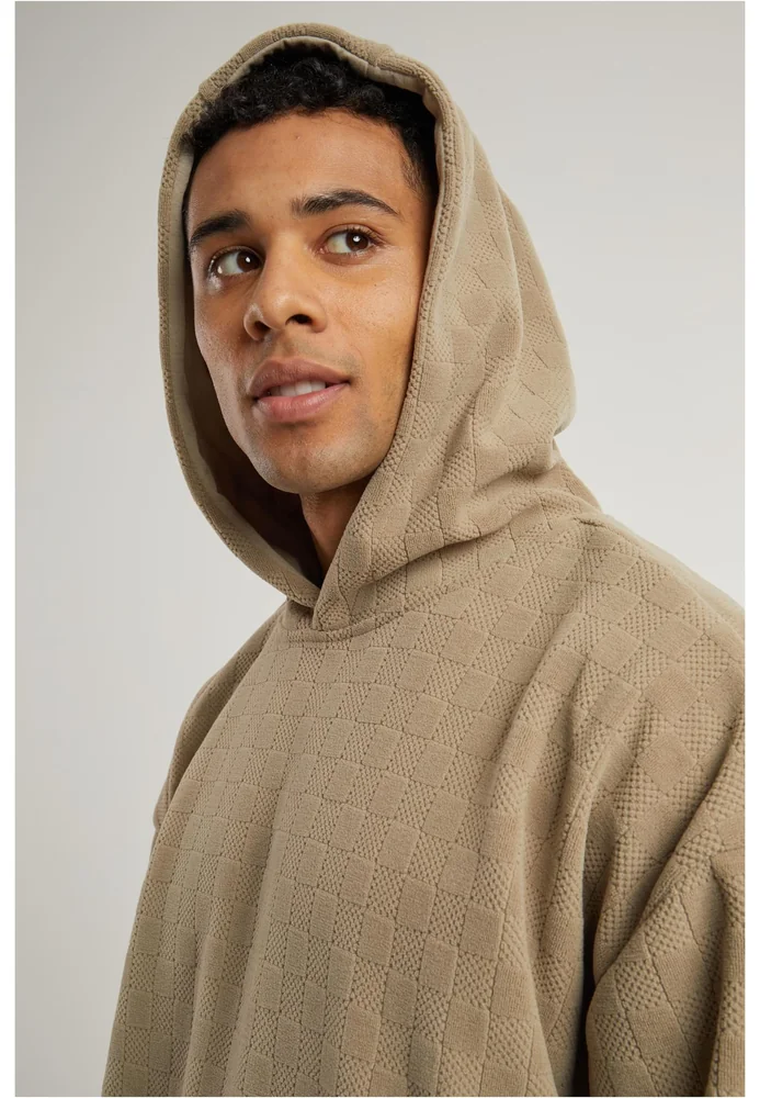 Jacquard Velvet Oversized Hoody – Bild 7