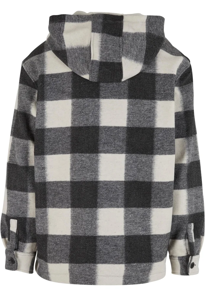 Big Check Jacket With Hood – Bild 5