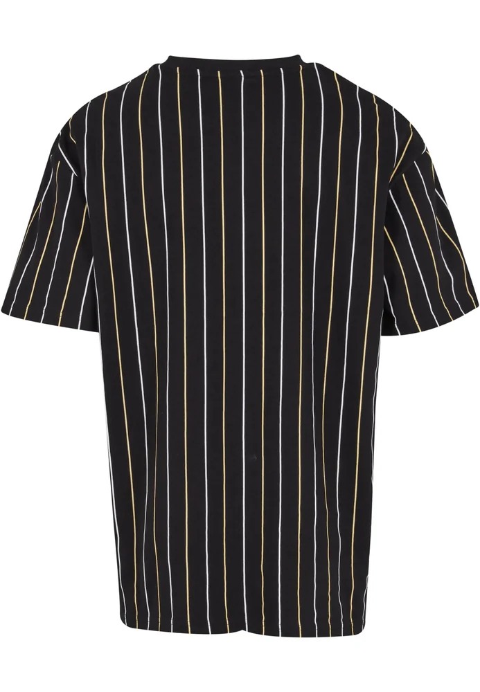 Urban Classics Printed Pinstripe Tee Herren – Bild 4