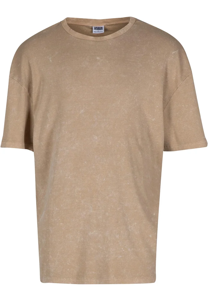 Urban Classics Washed Rib Tee Herren – Bild 3