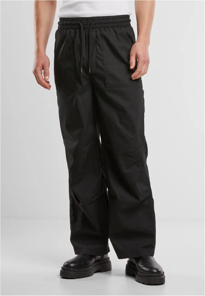 Loose Fit Pants With Darts