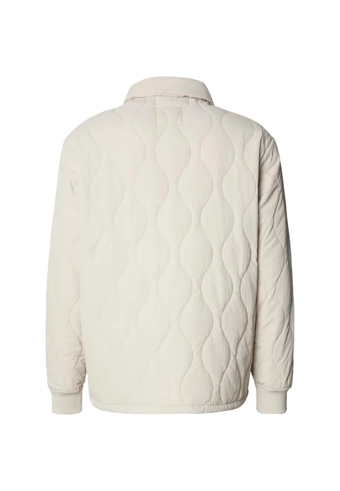 Quilted Overshirt cloud S – Bild 4