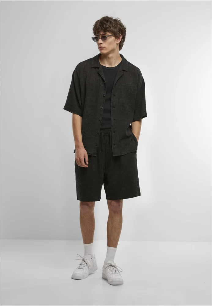 Acid Washed Musselin Shorts – Bild 5