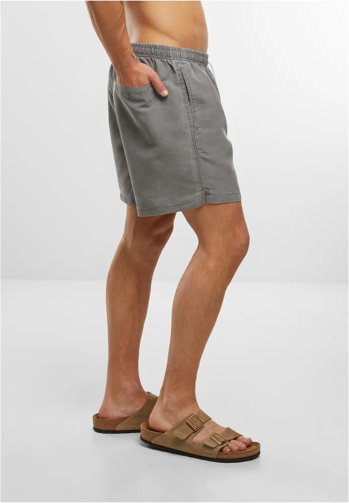 Washed Swim Shorts paleolive 5XL – Bild 4