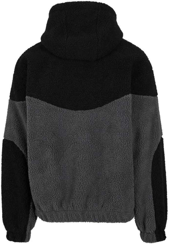 Weavy Colorblock Teddy Hoodie – Bild 5