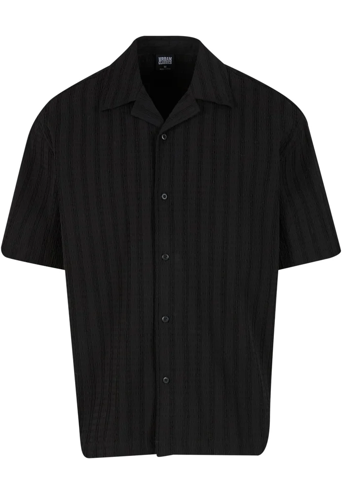 Tonal Striped Structured Resortshirt – Bild 3