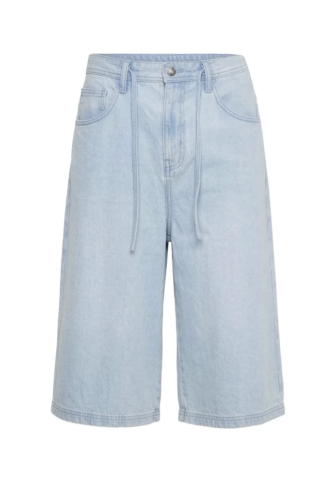 Skater Shorts With Drawcord black washed 33 – Bild 5