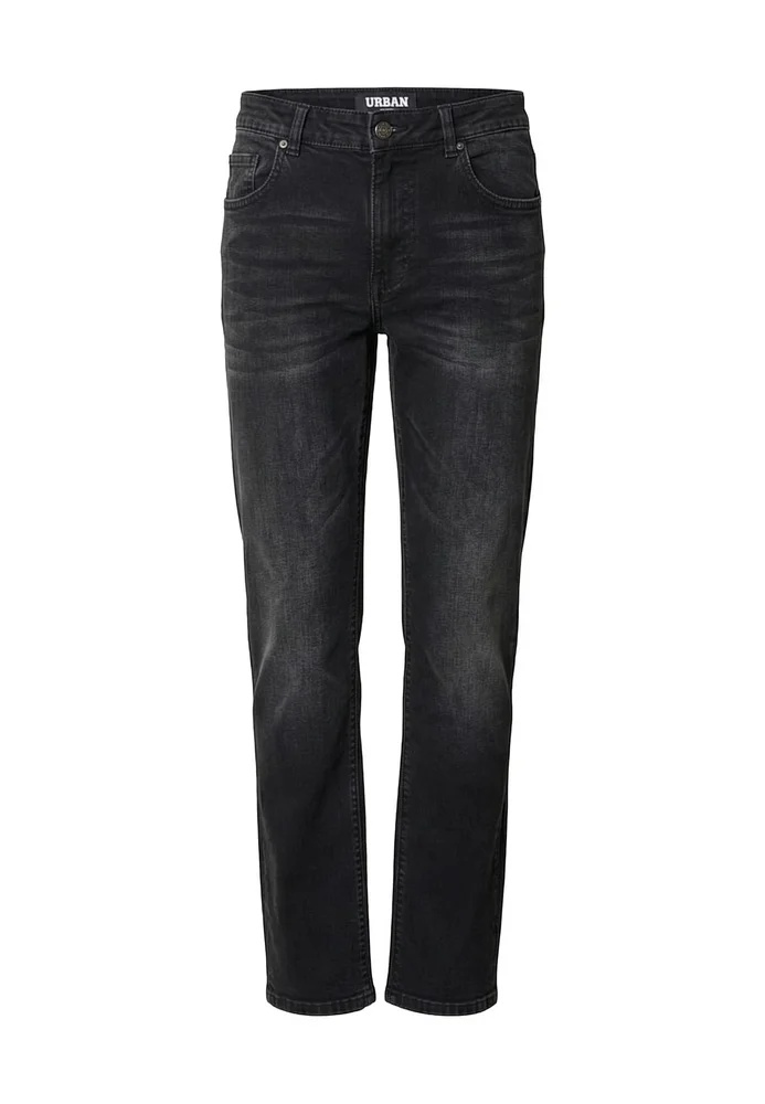 Basic Slim Fit Jeans black washed 31 – Bild 3