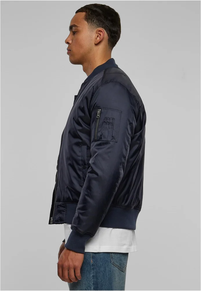 Basic Bomber Jacket black 5XL – Bild 3