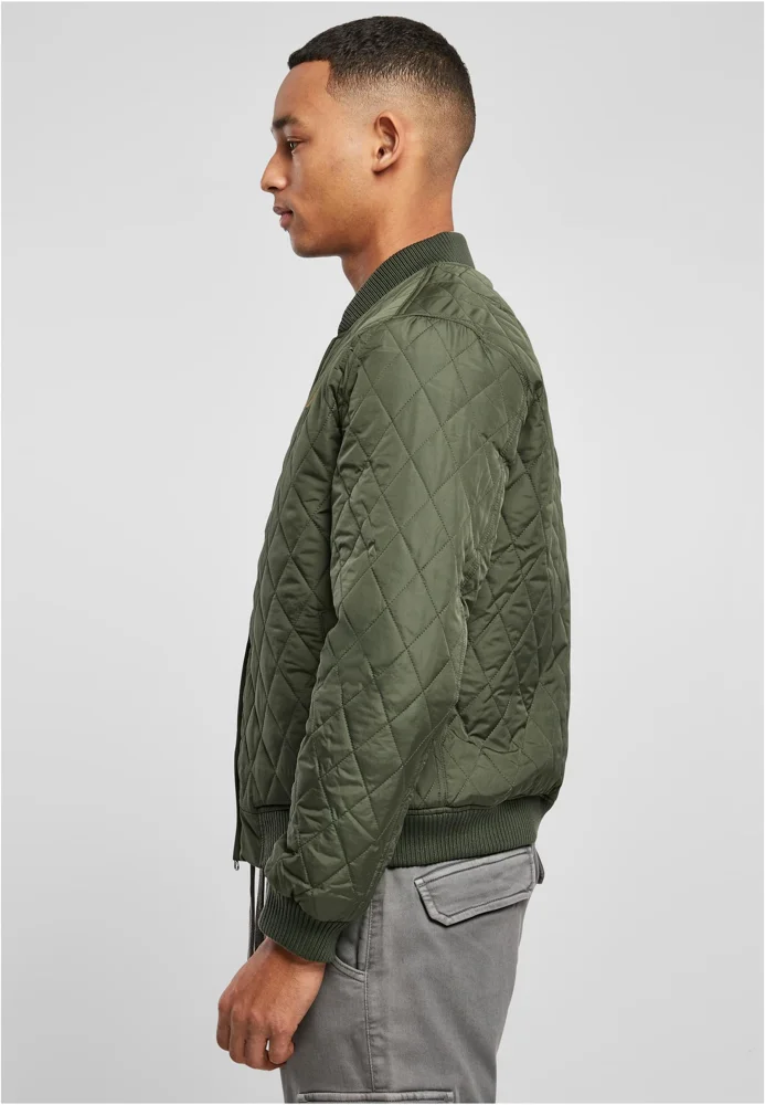 Urban Classics Diamond Quilt Nylon Jacket Herren – Bild 3