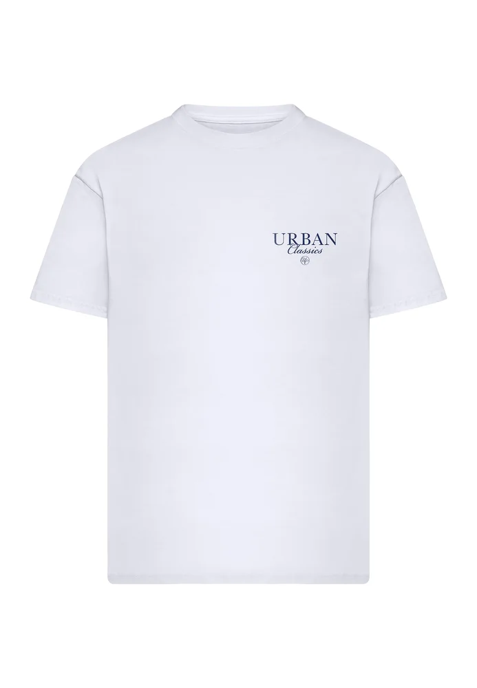 Urban Classics Fast Logo Loose Tee white L – Bild 3