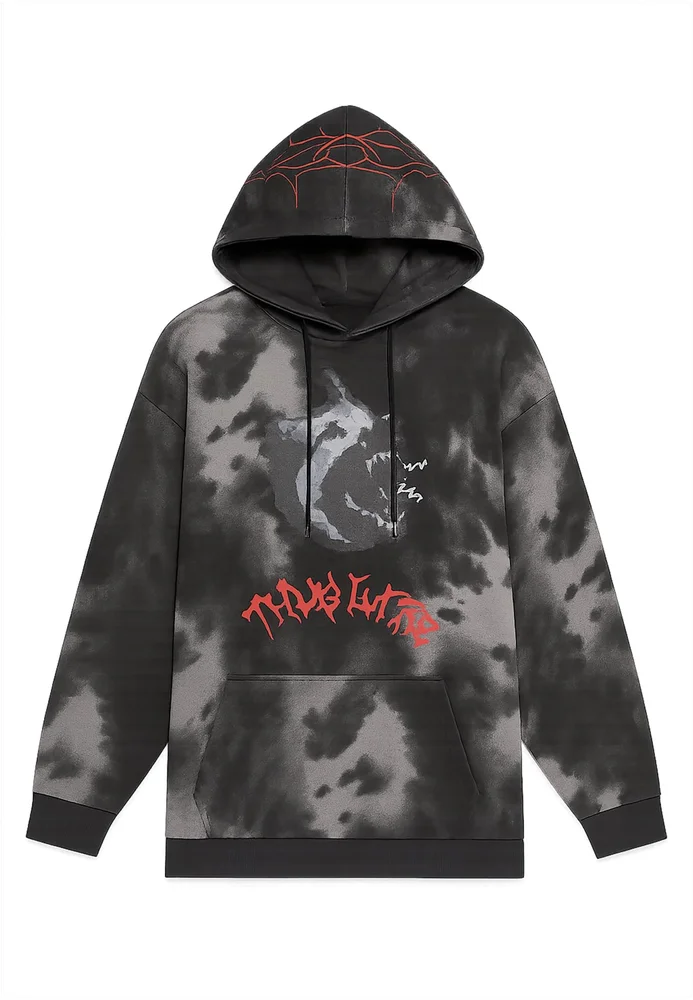 Thug Life Sky Hoodies black/grey 3XL – Bild 3