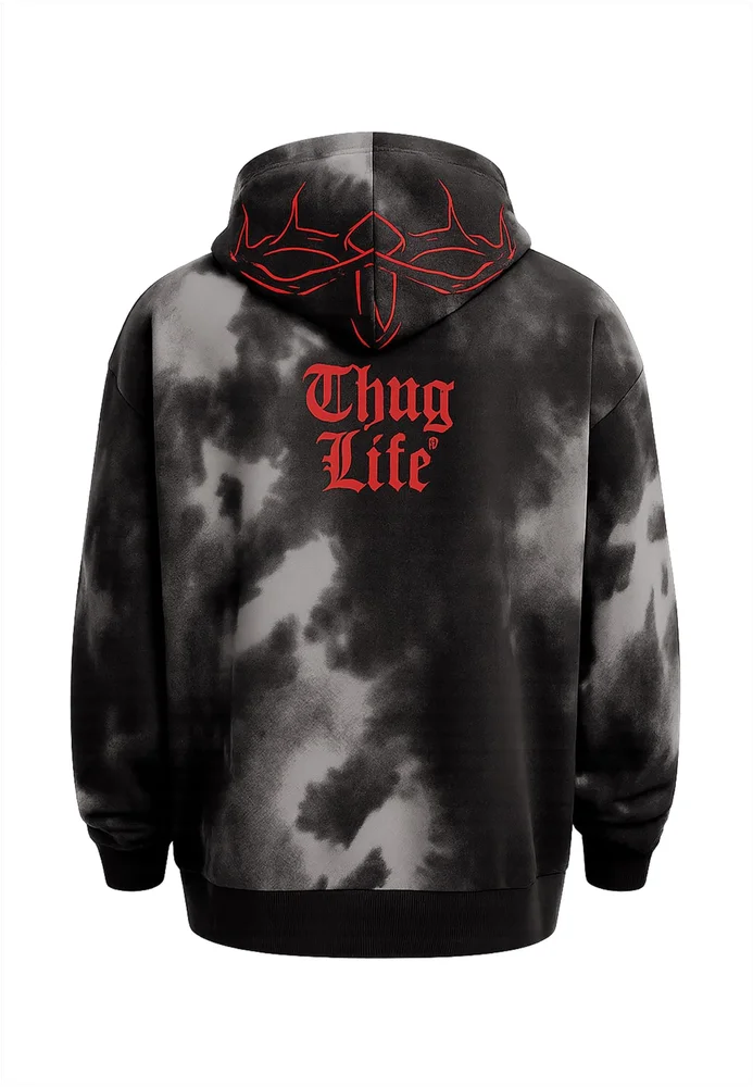 Thug Life Sky Hoodies black/grey 3XL – Bild 4